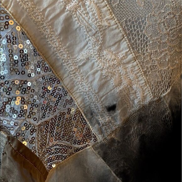 Tank Top by TINY - Size S Textured, Sequins - Picture 3 of 7